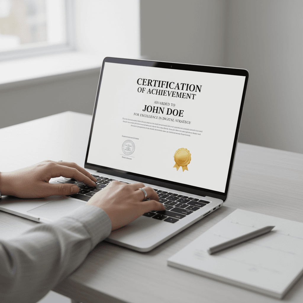 Certificado de origen digital