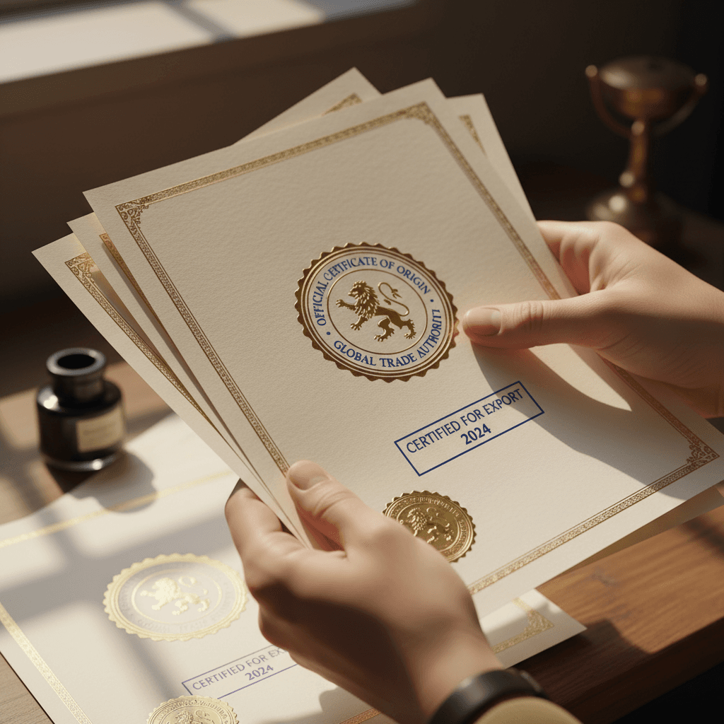 Certificados de origen