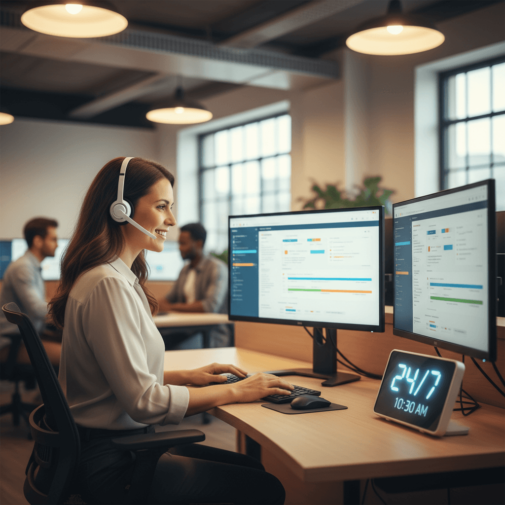 Soporte técnico disponible 24/7